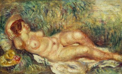Utsträckt naken av Pierre Auguste Renoir
