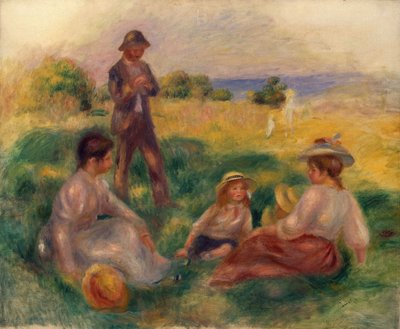 Fest på landet på Berneval av Pierre Auguste Renoir