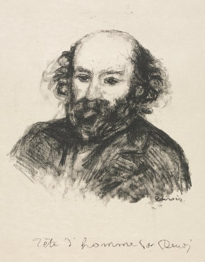 Paul Cézanne, ca. 1902. av Pierre-Auguste Renoir