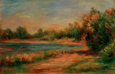 Landskap på Guernsey av Pierre-Auguste Renoir
