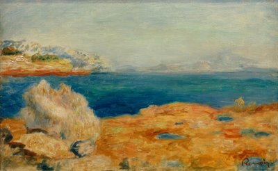 Kustlandskap av Pierre Auguste Renoir