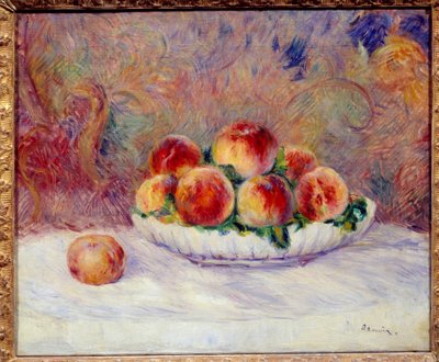 Persikor av Pierre Auguste Renoir