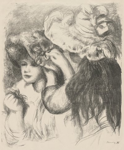 Fäst hatten av Pierre-Auguste Renoir