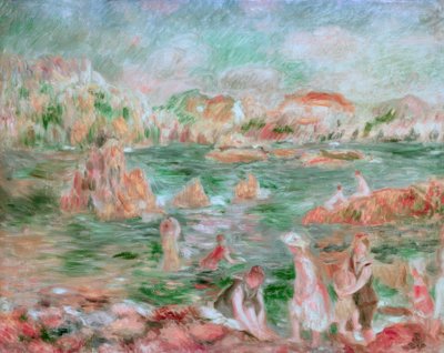 Guernsey Beach av Pierre-Auguste Renoir