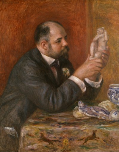 Porträtt av Ambroise Vollard 1865-1939, 1908. av Pierre-Auguste Renoir