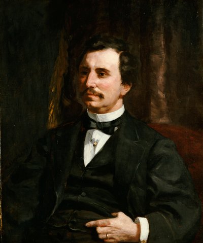 Porträtt av överste Barton Howard Jenks av Pierre Auguste Renoir