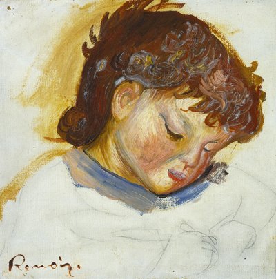 Porträtt av Pierre Renoir, 1888 av Pierre Auguste Renoir