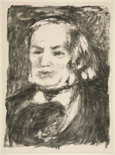 Porträt von Richard Wagner von Pierre-Auguste Renoir