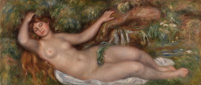 Liggande naken av Pierre Auguste Renoir