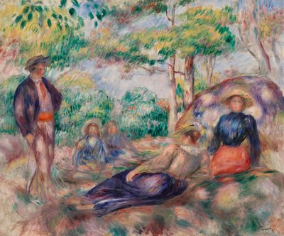 Vila i gräset av Pierre Auguste Renoir