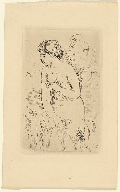 Stående Badare av Pierre Auguste Renoir