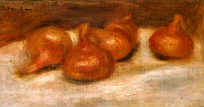 Stilleben med granatäpplen av Pierre Auguste Renoir