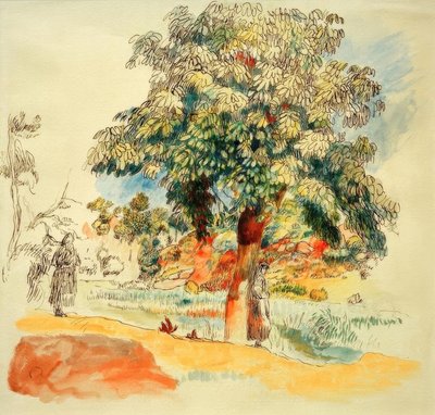 Södra landskapet av Pierre Auguste Renoir