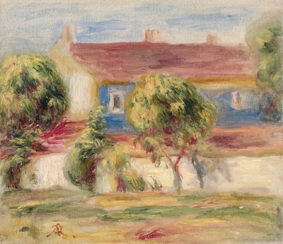 Konstnärens hus, av Pierre Auguste Renoir