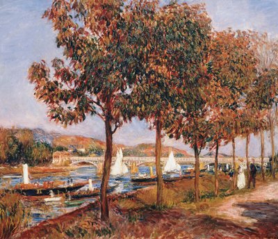 Bron vid Argenteuil av Pierre Auguste Renoir