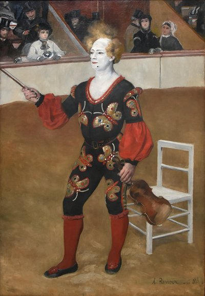 Clownen av Pierre Auguste Renoir