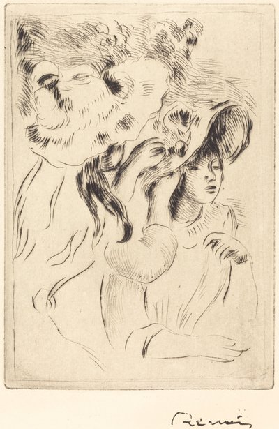 Hattnålen Hattnålen, 1894. av Pierre Auguste Renoir