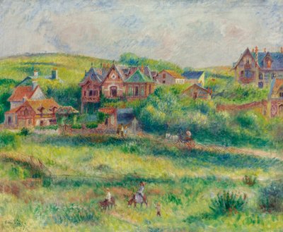 Blanche Piersons hus, Pourville av Pierre-Auguste Renoir
