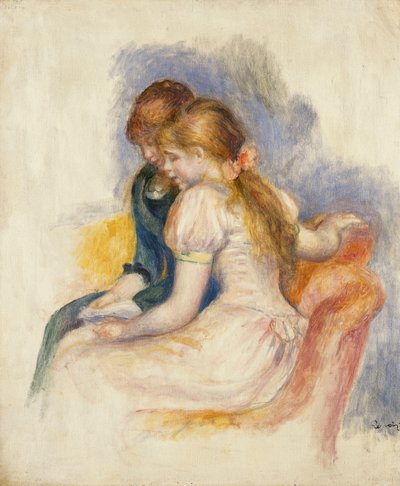 Föreläsningen; La Lecture, 1890 av Pierre Auguste Renoir