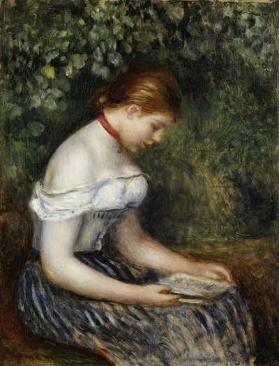 Läsaren av Pierre-Auguste Renoir