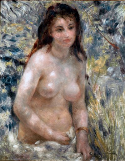 Torso, effekt av solen av Pierre-Auguste Renoir