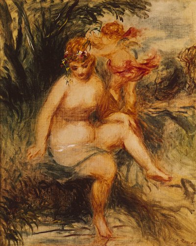 Venus och kärlek av Pierre Auguste Renoir