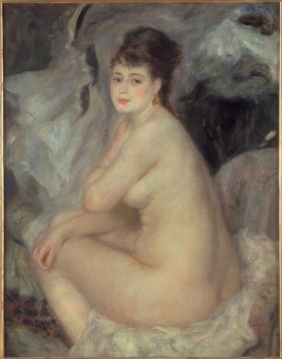 Kvinnlig naken av Pierre Auguste Renoir