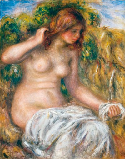 Kvinna efter våren, 1914 av Pierre Auguste Renoir