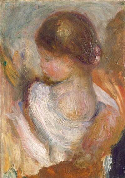 Ung flicka som läser, ca. 1888. av Pierre Auguste Renoir