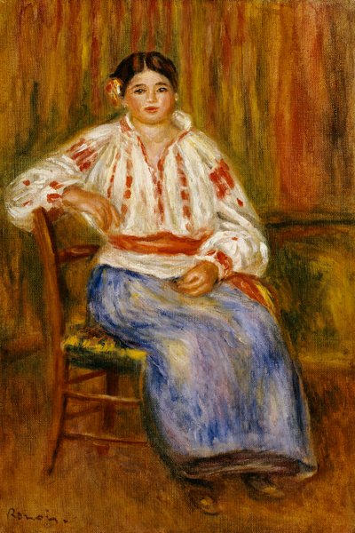 Ung rumän, 1914 av Pierre Auguste Renoir