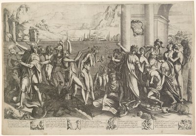 Allegori om skulptur av Pierre Biard the Younger