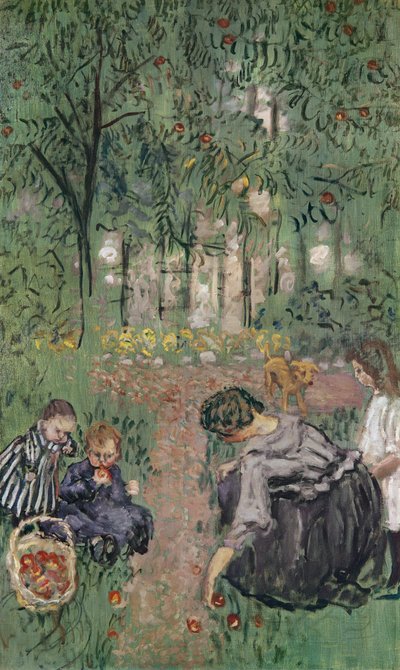 Äppelsamling av Pierre Bonnard