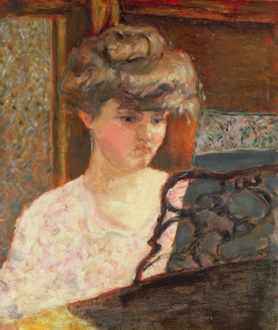 På pianot, 1902 av Pierre Bonnard