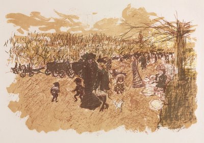 Avenue i Bois de Boulogne av Pierre Bonnard
