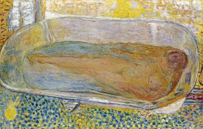 Stort badkar naken, 1937-1939 av Pierre Bonnard