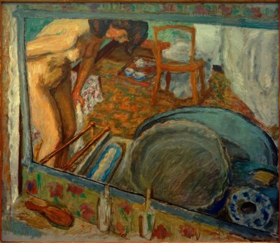 Iseffekt, eller badkaret av Pierre Bonnard
