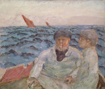 Fiskare i Bretagne, 1907 av Pierre Bonnard
