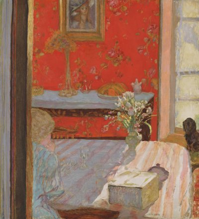 Interiör, 1922 av Pierre Bonnard
