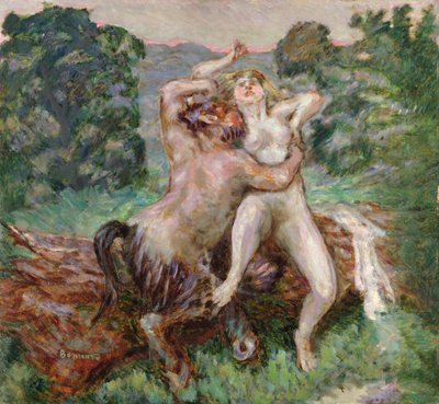 Eftermiddag för en faun av Pierre Bonnard