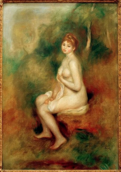Egretkvinnan av Pierre Bonnard