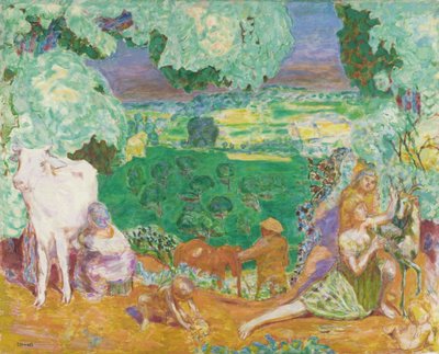 Den pastorala landskapssymfonin, 1916-1920 av Pierre Bonnard