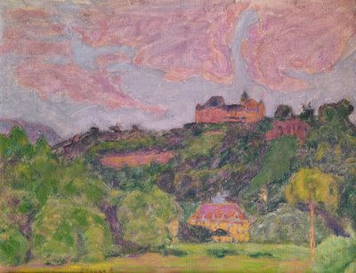 Landskap vid Uriage av Pierre Bonnard