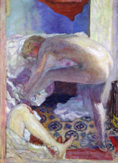 Stor blå naken av Pierre Bonnard