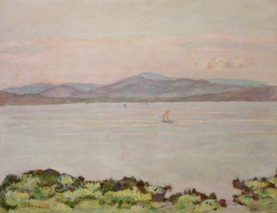 Golfen mellan La Napoule och St. Raphael av Pierre Bonnard