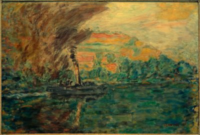 Bogserbåten av Pierre Bonnard