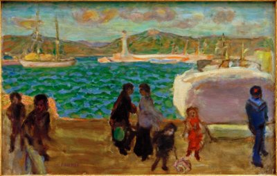 Den dimmiga viken (mistralhimlen) av Pierre Bonnard