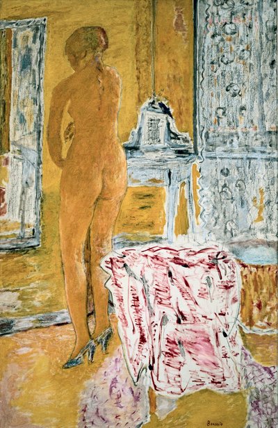 "Den stora gula naken" av Pierre Bonnard