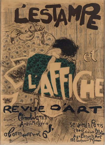 Trycket och affischen, 1897. av Pierre Bonnard