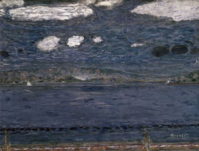 Medelhavet – 1941/44 – 48,3 × 63,2 cm – gouache och penna på papper av Pierre Bonnard