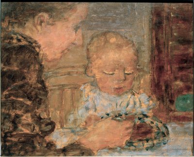 Mamma och barn av Pierre Bonnard